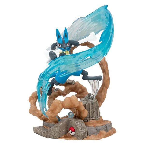 Figura Lucario Pokémon Bizak Deluxe Select 1/10