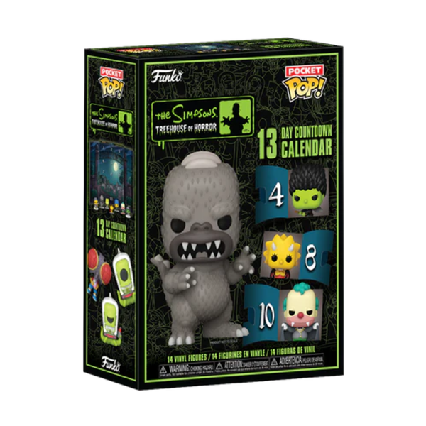 Calendario Cuenta atrás 13 Días Funko POP! The Simpsons Treehouse of Horror