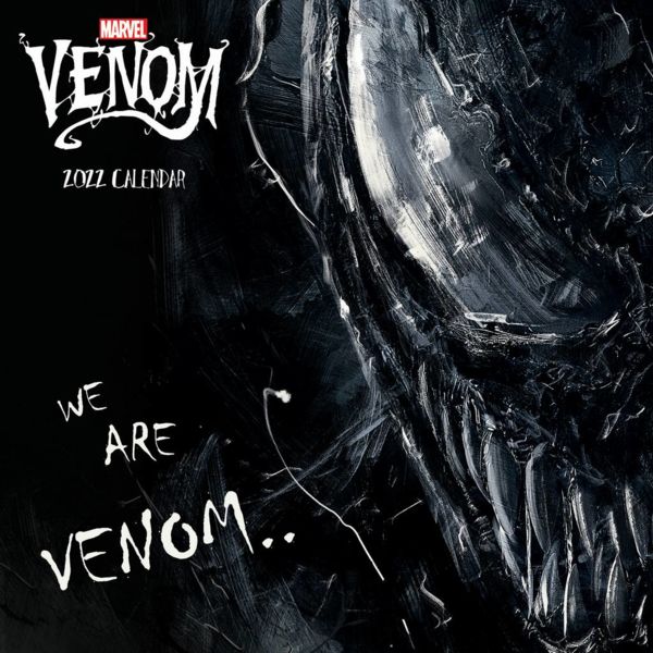 Calendario 2022 Venom Marvel Comics Calendario 2022 Venom Marvel Comics