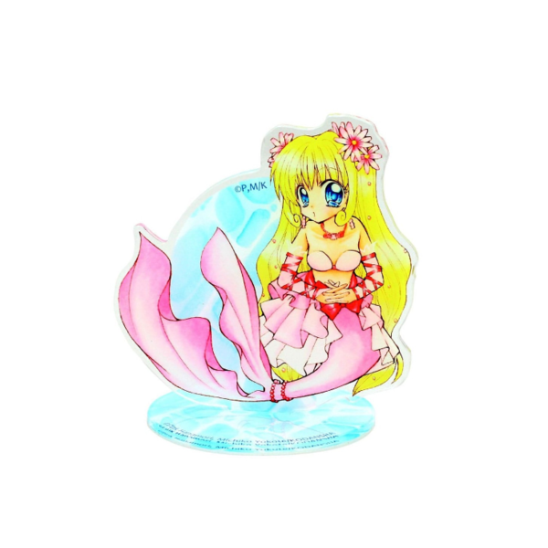 Figura Acrílica Luchia Nanami Sirena con Flores Mermaid Melody Pichi Pichi Pitch