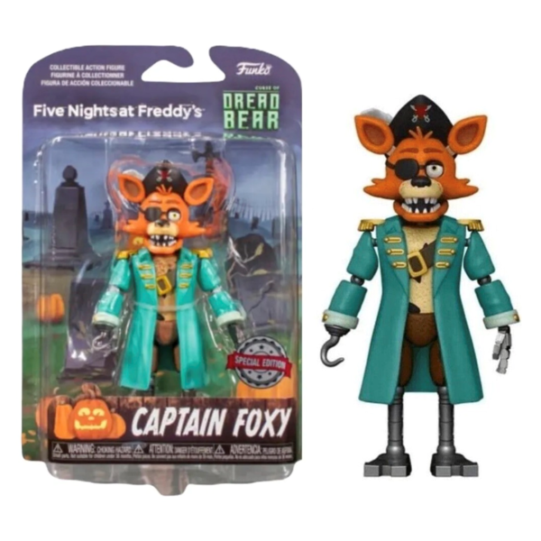 Captain Foxy Action Figure Five Nights at Freddy's Dreadbear
