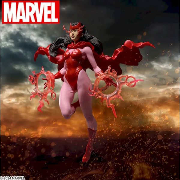 Figura Bruja Escarlata Wanda Maximoff Marvel Cómics ACT/CUT Sega