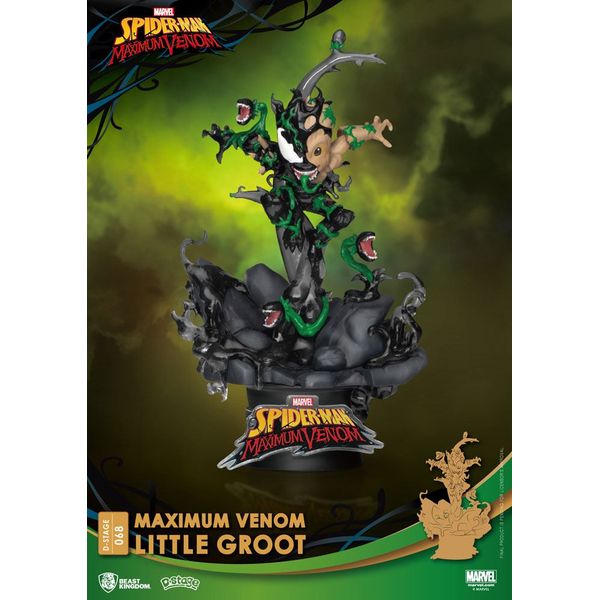 Little Groot Marvel Comics figure Maximum Venom D-Stage
