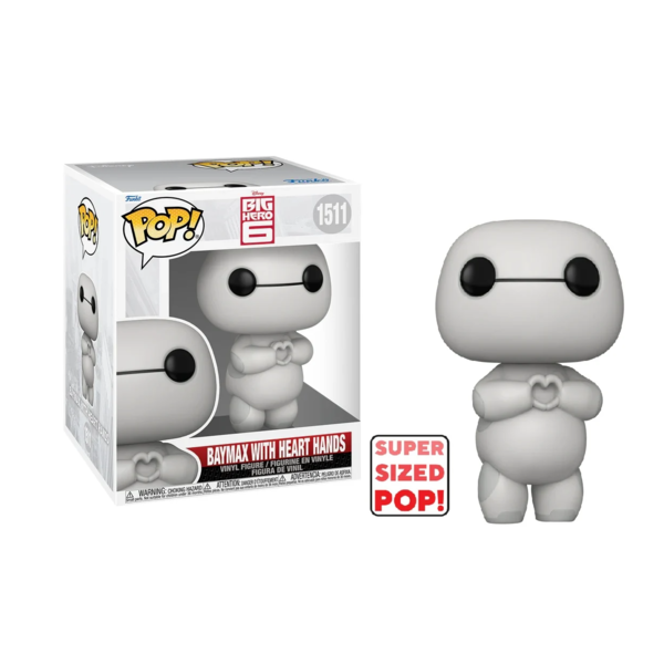 Baymax Heart Hands Big Hero 6 Disney Marvel Funko POP! 1511