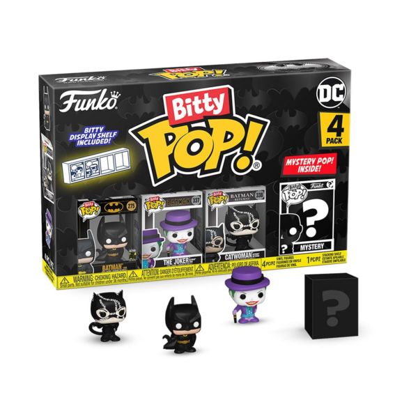 Batman 85th Anniversary Funko Bitty Pop DC Comics 4 Pack