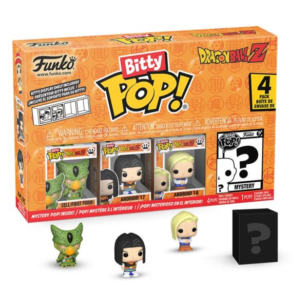 Cell First Form Dragon Ball Z Funko Bitty Pop 4 Pack