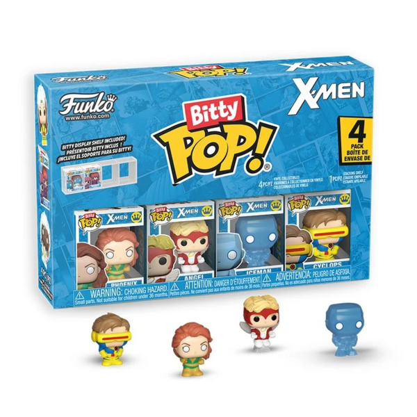 Funko Bitty Pop! Jean Grey X-Men Marvel Cómics 4 Pack