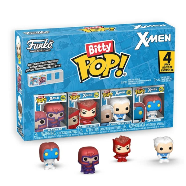  Magneto X-Men Marvel Comics Funko Bitty Pop! 4 Pack