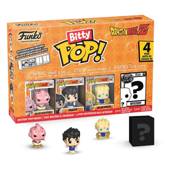 Majin Buu Dragon Ball Z Funko Bitty Pop 4 Pack