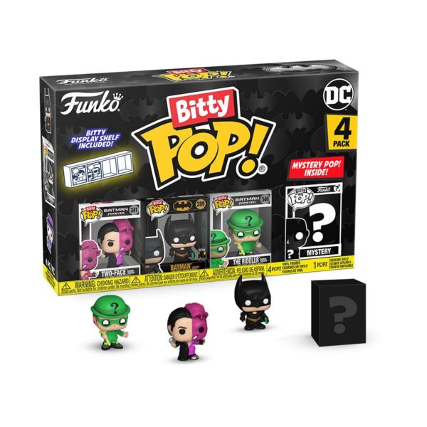 Two Face Batman 85th Anniversary Funko Bitty Pop DC Comics 4 Pack