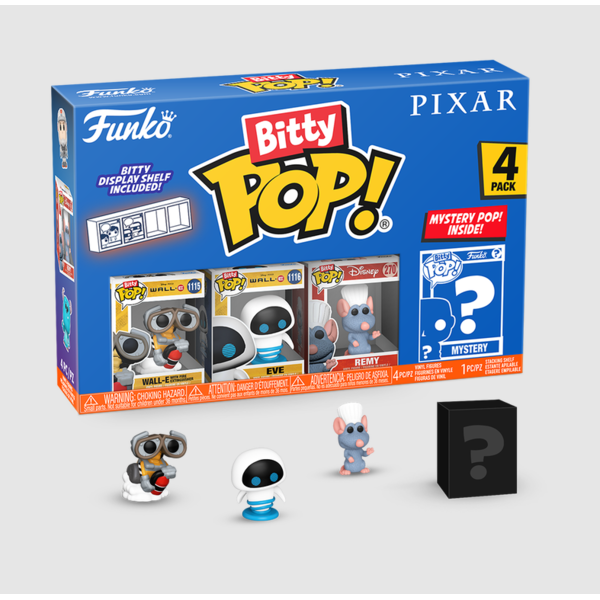 Wall-E Funko Bitty Pop Disney Pixar 4 Pack