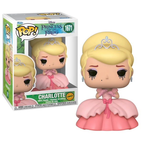 Funko Charlotte Tiana y el sapo Disney POP! 1671 Chase Limited Edition