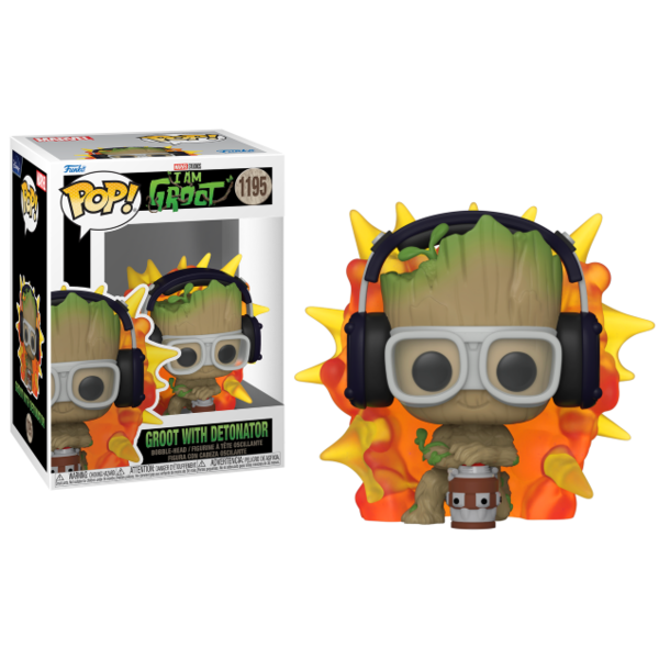 Funko Groot with Detonator Marvel Comics POP! 1195