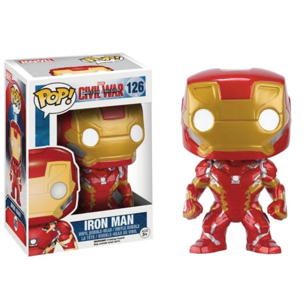 Funko Iron Man Civil War Marvel Cómics POP! 126