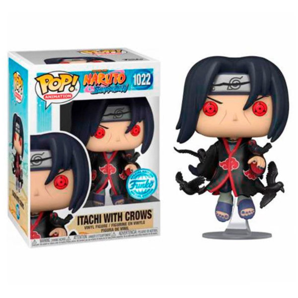 Funko Itachi Uchiha y Cuervos Naruto Shippuden POP! Animation 1022 Special Edition