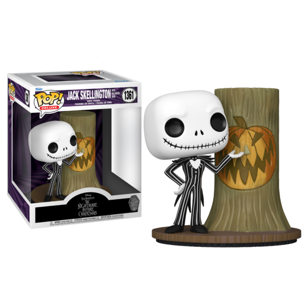 Jack Skellington Halloween Nightmare Before Christmas Disney Funko POP! Deluxe 1361