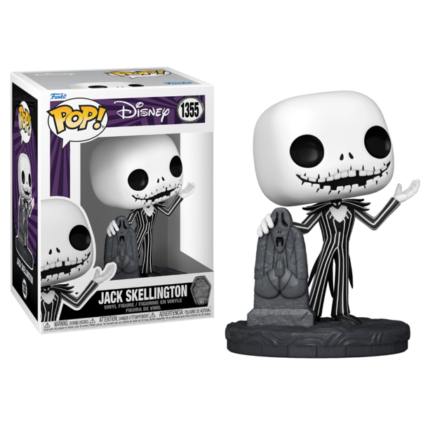 Jack Skellington Gravestone Nightmare Before Chritsmas Disney Funko POP! 1355