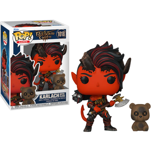 Funko Karlach y Clive Baldur's Gate 3 POP! Games 1018