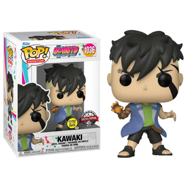 Kawaki Boruto Funko POP! Animation 1036 Limited Edition Glow in the Dark