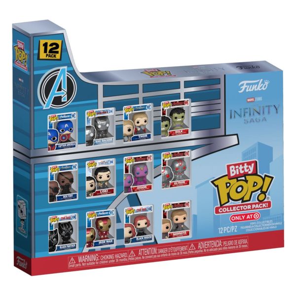 Avengers Marvel Comics Funko Bitty Pop Collector Pack 12