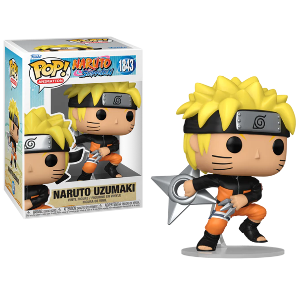 Funko Naruto Uzumaki y Shuriken Naruto Shippuden POP! Animation 1843