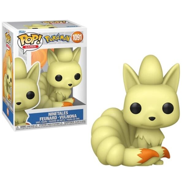 Ninetales Pokémon Funko POP! Games 1091
