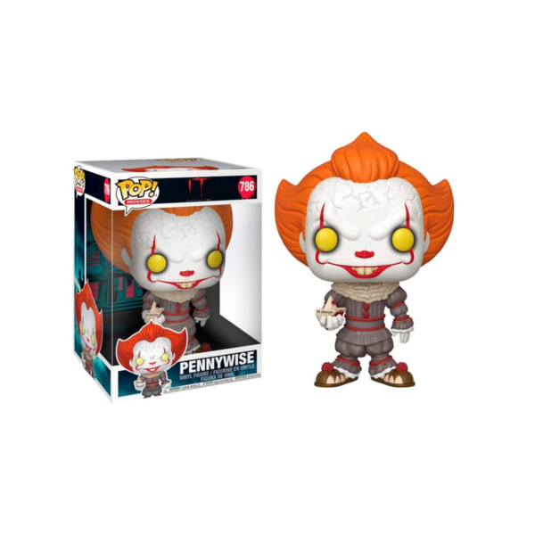 Pennywise IT Stephen King Super Sized Jumbo Funko POP! Movies 786