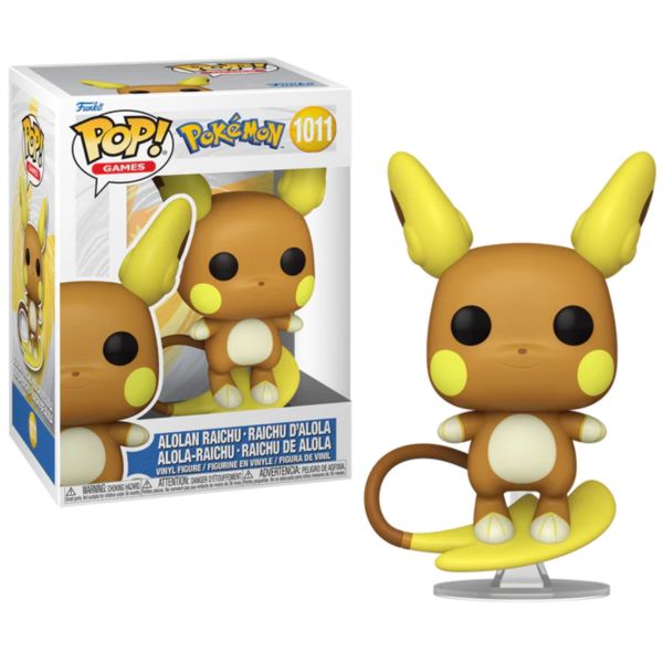 Raichu Alola Pokémon Funko POP! Games 1011