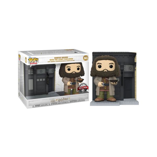 Funko Rubeus Hagrid en El Caldero Chorreante Edicion Especial Harry Potter POP Deluxe 141
