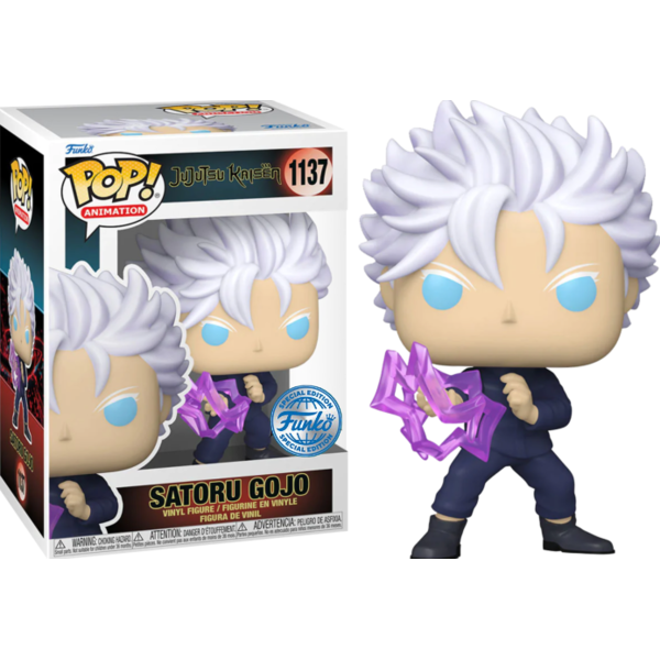 Funko Satoru Gojo Hollow PU Jujutsu Kaisen POP! Animation 1137 Special Edition