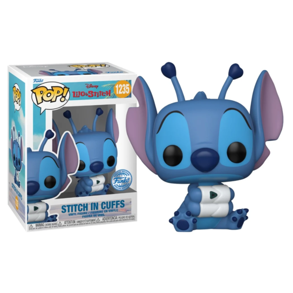 Stitch in Cuffs Lilo & Stitch Disney Funko POP! 1235 Special Edition