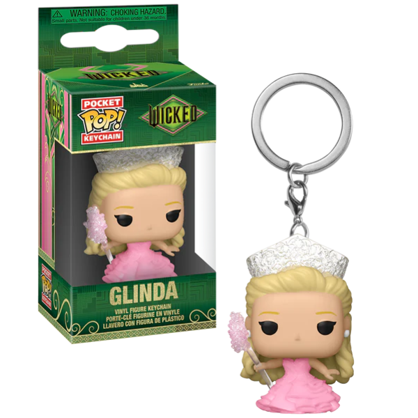 Glinda Upland Wicked Keychain Pocket Funko POP!