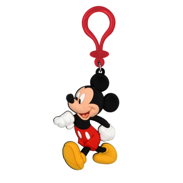 Mickey Mouse Bagclip Keychain  Disney