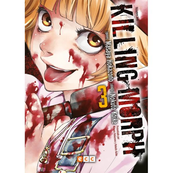 Killing Morph #03 (spanish) Manga Oficial ECC Ediciones