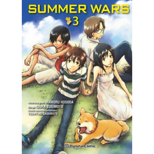 Summer Wars #03 Manga Oficial Planeta Comic (Spanish)