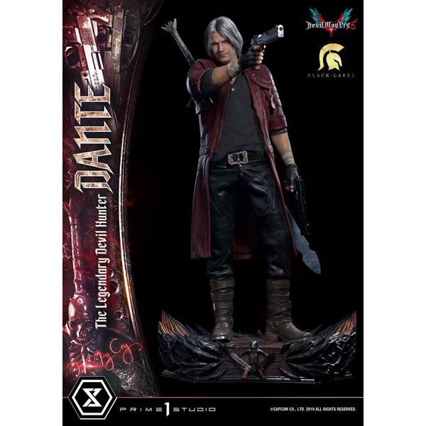 Dante Sparda Statue Devil May Cry 5 Black Label Prime 1 Studio