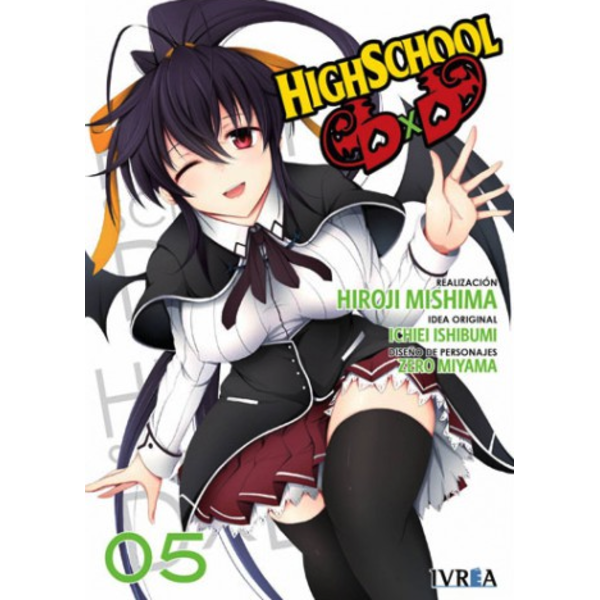 Highschool DxD #05 Manga Oficial Ivrea