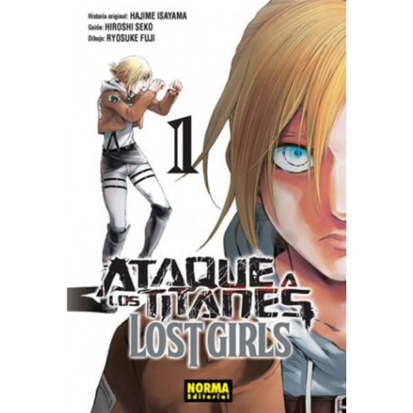 Ataque a los Titanes: Lost Girls #01 (Spanish) Manga Oficial Norma Editorial