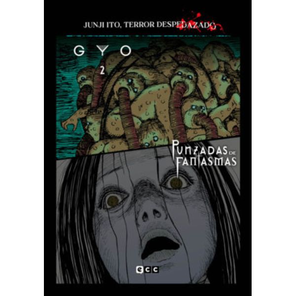  Junji Ito: Terror Torn to Shreds #11 - Gyo 2 + Punzadas de fantasmas Spanish Manga