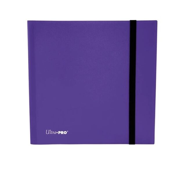 Álbum Binder Carpeta 12 Bolsillos Morado Eclipse Ultra Pro