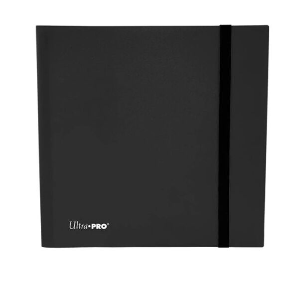 Álbum Binder Carpeta 12 Bolsillos Negro Eclipse Ultra Pro