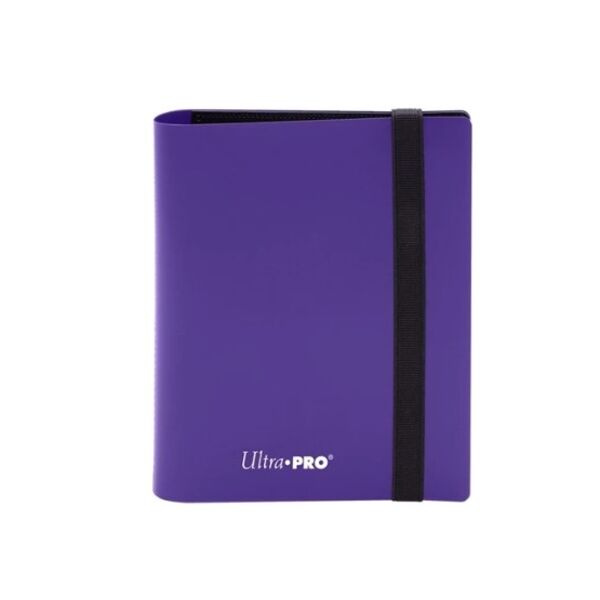 Álbum Binder Carpeta 2 Bolsillos Morado Eclipse Ultra Pro