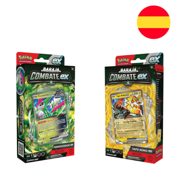 Tapu Koko Ferroverdor Battle Deck EX Pokémon TCG (Spanish)