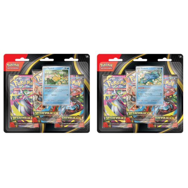 Blister Booster Pack 3 Pokémon TCG Megaevolución (Español)