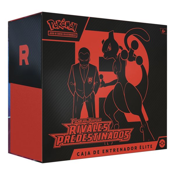 Caja de Entrenador Élite SV10 Pokémon TCG Escarlata y Púrpura: Rivales Predestinados (Español) 