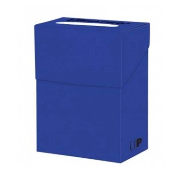 New Solid Blue Deck Box Ultra Pro