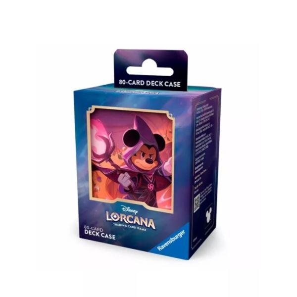 Mickey Mouse Wayward Sorcerer TCG Disney Lorcana Reign of Jafar Deck Box