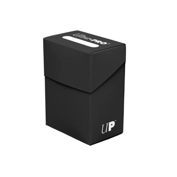 New Solid Black Deck Box Ultra Pro