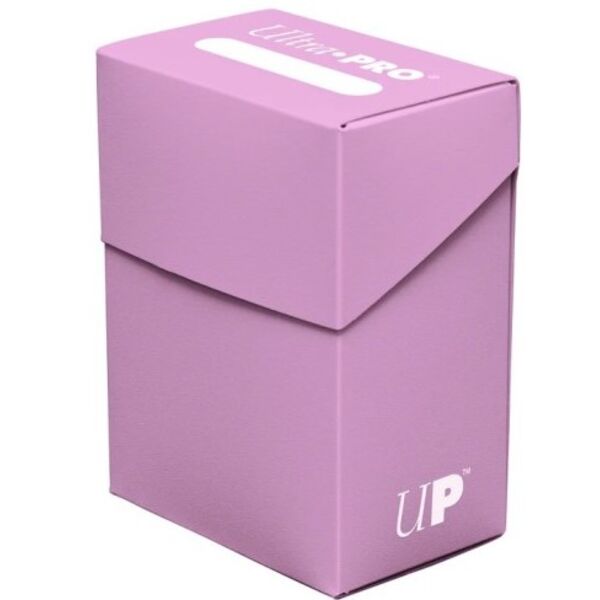 New Solid Pink Deck Box Ultra Pro