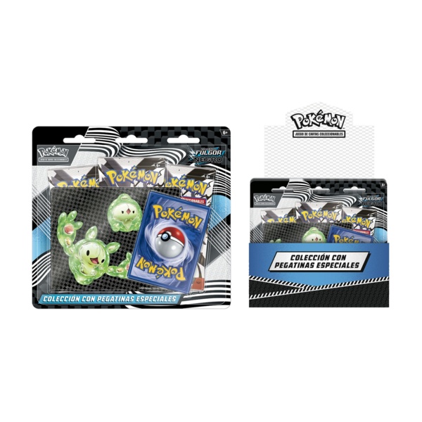 Colección con Pegatinas Especiales Pokémon TCG Escarlata y Púrpura: Fulgor Negro